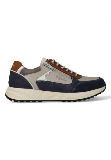 Australian Hawker 15.1703.01-KB3 Grijs / Blauw / Bruin-43, Kleding | Heren, Verzenden, Nieuw, Blauw