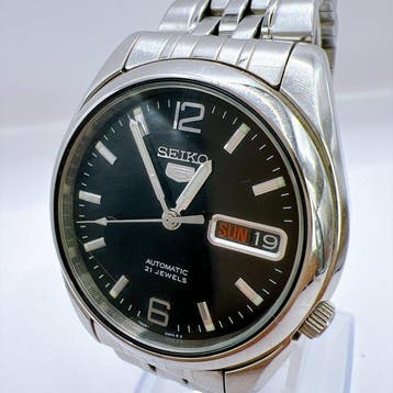 Seiko - Seiko 5 Automatic Day-Date - Zonder minimumprijs -