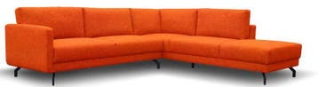 Hoekbank Vleuten - hoekbanken - Oranje, Nieuw, 150 cm of meer, Stof, 200 tot 250 cm