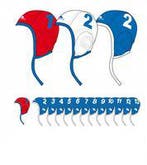 Voordeelbundel (13 stuks) Turbo waterpolo caps (size m/l..., Nieuw