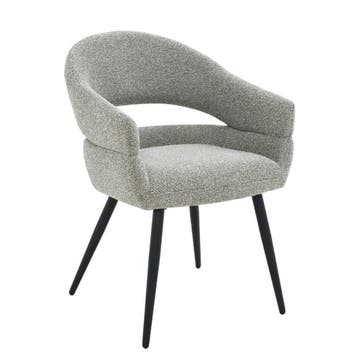 Stoel Megan -  Bisque OasisGestoffeerde stoelen, Ophalen of Verzenden, Nieuw