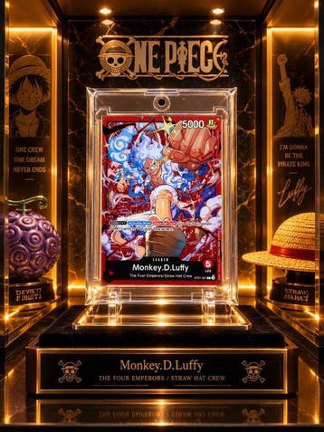 Bandai - 1 Card - One Piece - Monkey D. Luffy One Piece, Nieuw