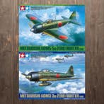 Tamiya 1:48 - Modelauto (2) - MITSUBISHI A6M5/5a ZERO, Nieuw