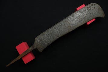 Middeleeuws (Gotisch) - IJzer Gedecoreerde militaire machete