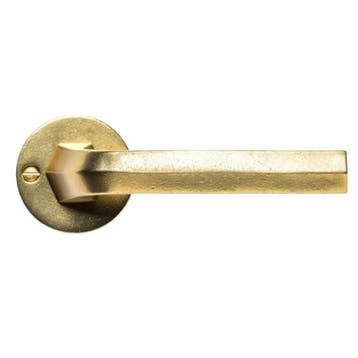Deurklink Jolie Six Fois op rond rozet antiek goud, Doe-het-zelf en Verbouw, Deuren en Horren, Verzenden, Nieuw