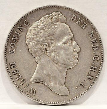 Nederland. Willem I. 2 1/2 Gulden 1840 (Zonder minimumprijs)