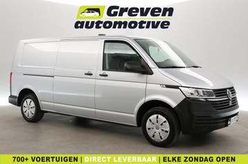 Volkswagen Transporter T6.1 2.0 TDI L2H1  Airco  3 Zits, Auto's, Bestelauto's, Volkswagen, Nieuw, Zilver of Grijs, Te koop