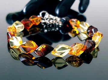 Amber Natuurlijke Baltische barnsteen armband- 6 g