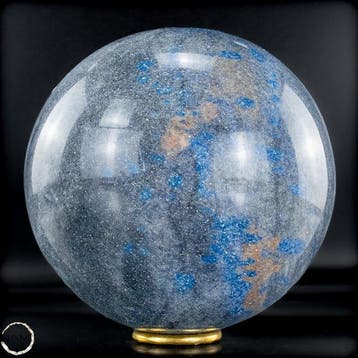 Natuurlijke zeldzame blauwe K2 Sphere- 4338.72 g, Verzamelen
