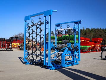 Inter-Tech Weidesleep Graslandeg 5–8m hydraulisch 4 rijen, Zakelijke goederen, Verzenden