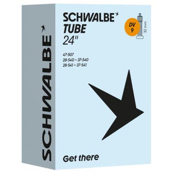 Schwalbe Binnenband 24 inch - Dunlop ventiel - ETRTO 28/4..., Ophalen of Verzenden, Nieuw, Band