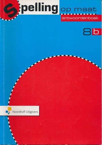 Spelling op Maat versie 2 Antwoordenboek 8B, Verzenden, Nieuw