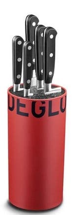 Messenblok Inclusief 5 Messen, Verzenden