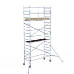 Basic rolsteiger 90 x 6,2m WH met voorloopleuning, Verzenden, Nieuw, Rolsteiger of Kamersteiger