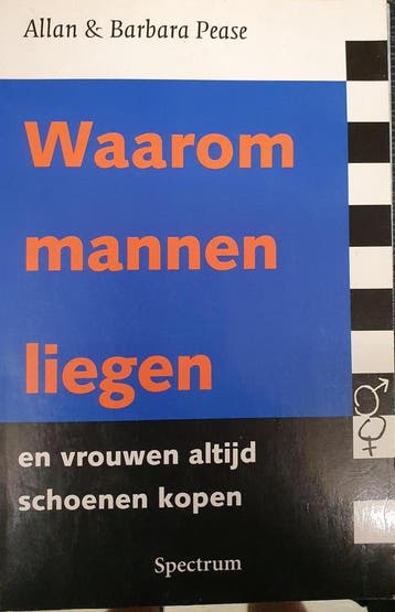 Waarom mannen liegen en vrouwen zoveel schoenen kopen, Verzenden, Zo goed als nieuw, Allan Pease