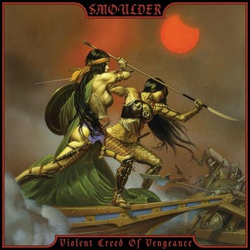 lp nieuw - smoulder - VIOLENT CREED OF VENGEANCE (nieuw), Cd's en Dvd's, Verzenden, Zo goed als nieuw, Overige formaten