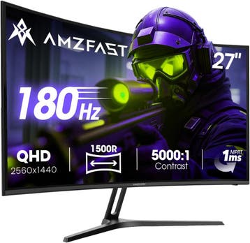 Gaming Monitor - Beeldscherm computer - 27 inch - Curved - 1, Computers en Software, Verzenden, Zo goed als nieuw