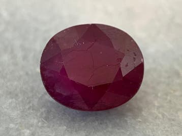 Robijn - 12.90 carat natuurlijke robijn, Watersport en Boten, Roeiboten, Nieuw