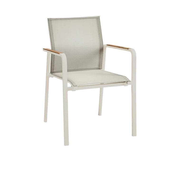 Suns Tutti dining stoel camel sand frame, sand textileen -, Tuin en Terras, Tuinstoelen