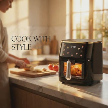 12L Digitale Airfryer XL met Zichtvenster - Gezond Frituren, Verzenden, Nieuw