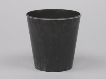 Bloemenpot Bloemenvaas Basic Grey 10,5 cm, Huis en Inrichting, Woonaccessoires | Kunstplanten en Kunstbloemen, Ophalen of Verzenden