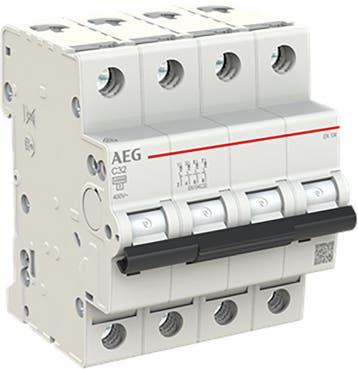 Installatieautomaat 4P C Kar. 32A, 10kA, Ophalen of Verzenden, Nieuw, Groepenkast