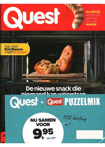 Pakket Quest + Quest Puzzelmix - 06 2025, Boeken, Verzenden, Nieuw, Sport en Vrije tijd