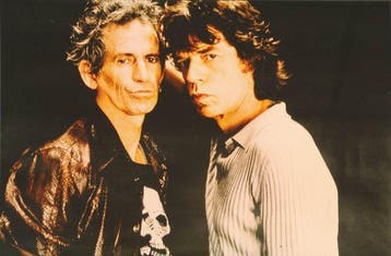 Onbekende fotograaf - Keith Richards en Mick Jagger