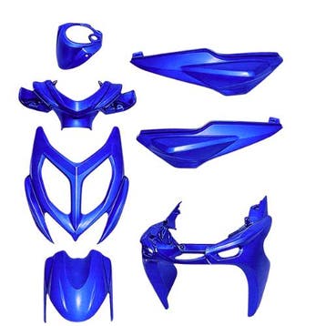 Kappenset - 7-Delig - Yamaha Aerox - Blauw - modellen, Ophalen of Verzenden, Nieuw