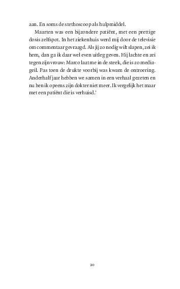 Die ene patient 9789026349713, Boeken, Verzenden, Zo goed als nieuw