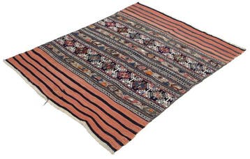 Sumach Kelim - Vloerkleed - 150 cm - 118 cm - Natuurlijke, Nieuw