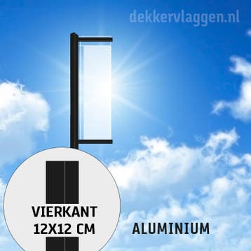 Haakse paalbanier 5 meter, Nieuw