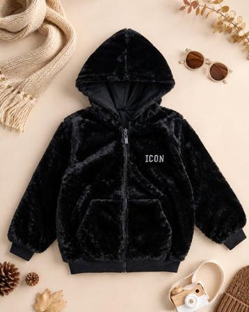 Jongens winterjas Teddy stof ICON, Ophalen of Verzenden, Nieuw, ICON, Jongen