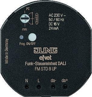 Jung ENet Lichtbedieningsunit Bus Systeem - FMSTD8UP, Verzenden, Nieuw, Overige typen