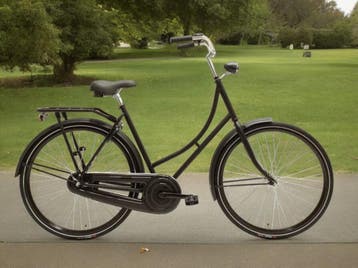 Avolon Deluxe Oma fiets CM Mat Zwart Dames 2025, Fietsen en Brommers, Fietsen | Dames | Damesfietsen, Ophalen, Nieuw, Overige merken