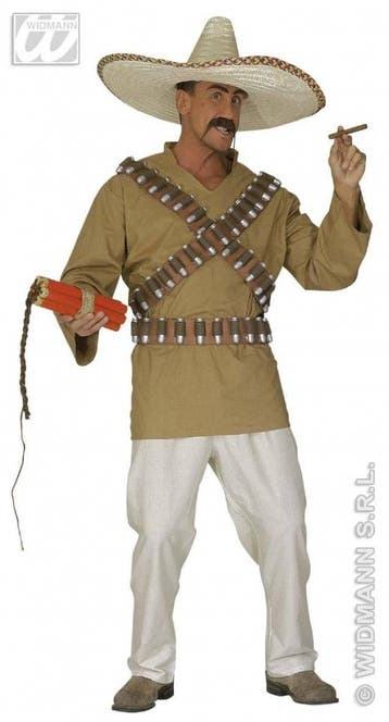 Mexicaans kostuum man, Kleding | Heren, Carnavalskleding en Feestkleding, Ophalen of Verzenden, Nieuw