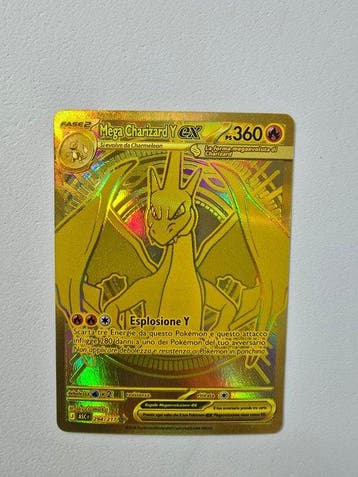 Pokémon - 1 Card - Mega Charizard Y 294/217 Foil, Full art,, Nieuw