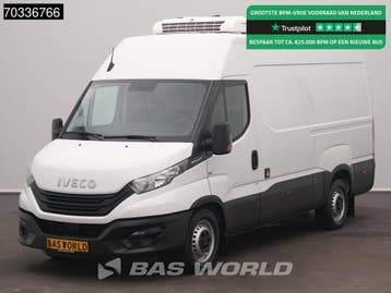 Iveco Daily 35S16 Automaat Koel/Vrieswagen Kerstner Thermoki, Automaat, Stof, Gebruikt, Euro 6