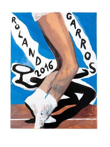 Yoyo Maeght - Roland-Garros Tournament Poster, Yoyo Maeght