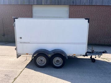 Humbaur gesloten tandemasser – 2500 kg – nette staat, Gebruikt