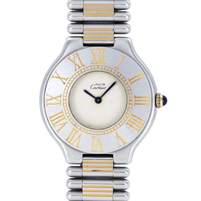 Cartier - Must de Cartier 21 - Zonder minimumprijs - Dames -, Sieraden, Tassen en Uiterlijk, Horloges | Heren