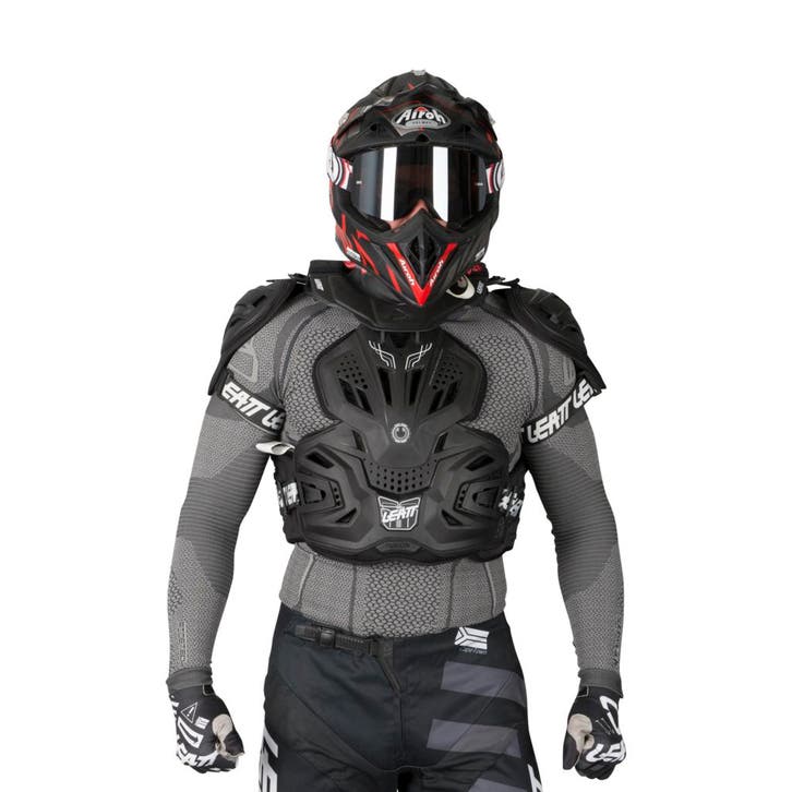 Lichaamsbeschermer Leatt Fusion 3.0 (Zwart, Bodyprotectors), Motoren, Accessoires | Overige, Nieuw, Verzenden