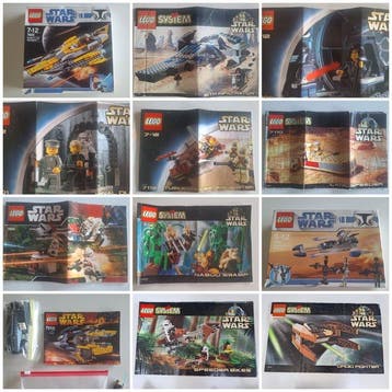 Lego Set - Star Wars - 7151, 7110, 7113, 7256, 7655, 7200,, Nieuw