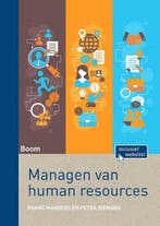 Managen van human resources, 9789089537560, Boeken, Studieboeken en Cursussen, Verzenden, Zo goed als nieuw, HBO