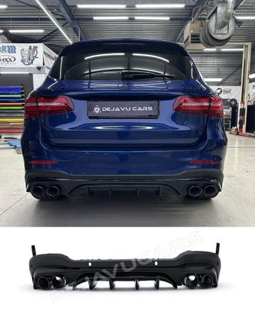 GLC43 AMG Look Diffuser voor Mercedes GLC X253 SUV, Ophalen of Verzenden