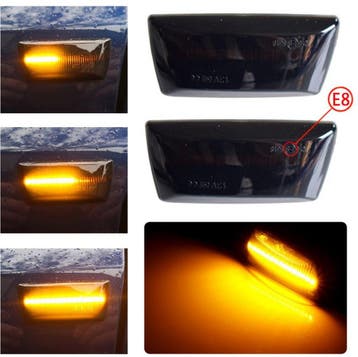 Dynamisch knipperlicht ZWART Opel Astra H Zafira B Corsa D, Nieuw