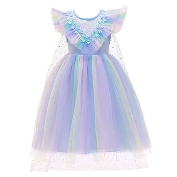 Prinsessenjurk - Unicorn - Zomerjurk met cape, Ophalen of Verzenden, Nieuw