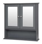 Badkamerkast met Spiegel – MDF Wandkast met 3 Vakken, Huis en Inrichting, Kasten | Overige, Verzenden, Nieuw