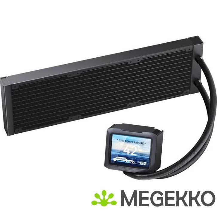 Jonsbo TF3-360SCBN Black, Computers en Software, Computerkoelers, Nieuw, Verzenden