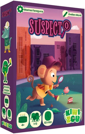 Suspecto - Kaartspel | Kiwizou - Kaartspellen, Hobby en Vrije tijd, Gezelschapsspellen | Kaartspellen, Verzenden, Nieuw